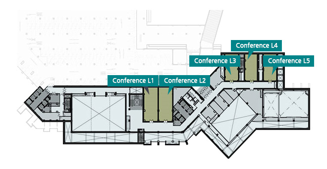 중회의실 위치 : E/W빌리지 B1(컨벤션 L1 ~ L5)