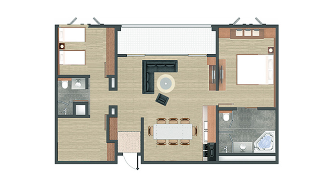 Royal Suite room drawing